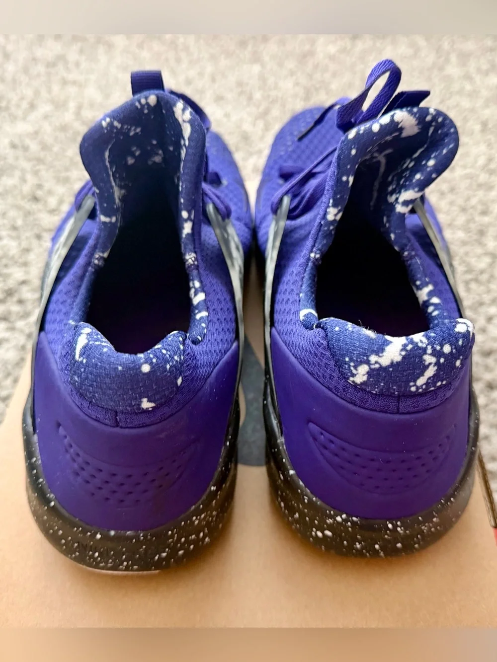 Nike Free TR 8 Mens Size 12 TCU Horned Frogs Purple Running Shoes
